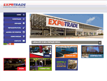 Tablet Screenshot of expotrade.com.br